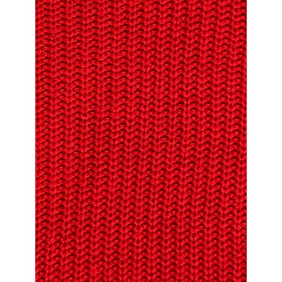 Retrospective Women's Size Small Red Knit Long Sleeve Sweater Vintage - Picture 4 of 6